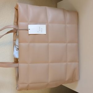 A New Day Puffer Tote Bag